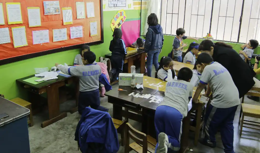 El Consejo Nacional de Educación pide cuidar la salud emocional de alumnos y docentes. Foto: John Reyes / La República