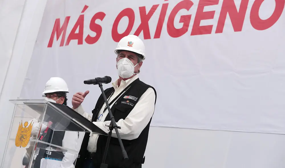 Presidente participó este martes de una ceremonia en las instalaciones de la refinería de Souther en Ilo. Foto: Presidencia Presidente participó este martes de una ceremonia en las instalaciones de la refinería de Souther en Ilo. Foto: Presidencia