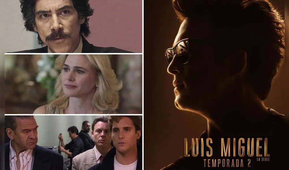 El próximo 18 de abril llega la temporada 2 de Luis Miguel. Foto: composición/Netflix