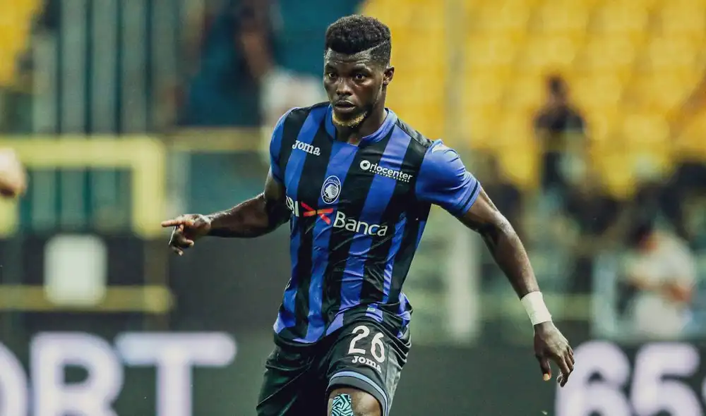 Ta Bi llegó a Europa en el 2019 tras jugar en AS Adjame, un equipo de fútbol africano. Foto: Atalanta