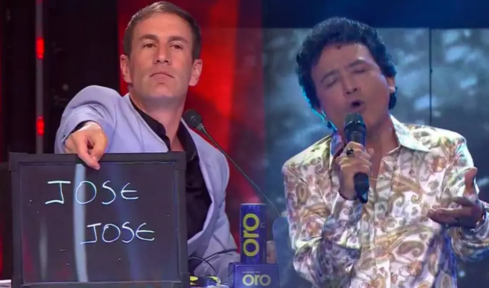 Al final de la presentación de ‘José José', Mauri Stern y Tony Succar le regalaron una ovación de pie a Carlos Burga y halagaron su interpretación. Foto: captura Latina Al final de la presentación de ‘José José', Mauri Stern y Tony Succar le regalaron una ovación de pie a Carlos Burga y halagaron su interpretación. Foto: captura Latina