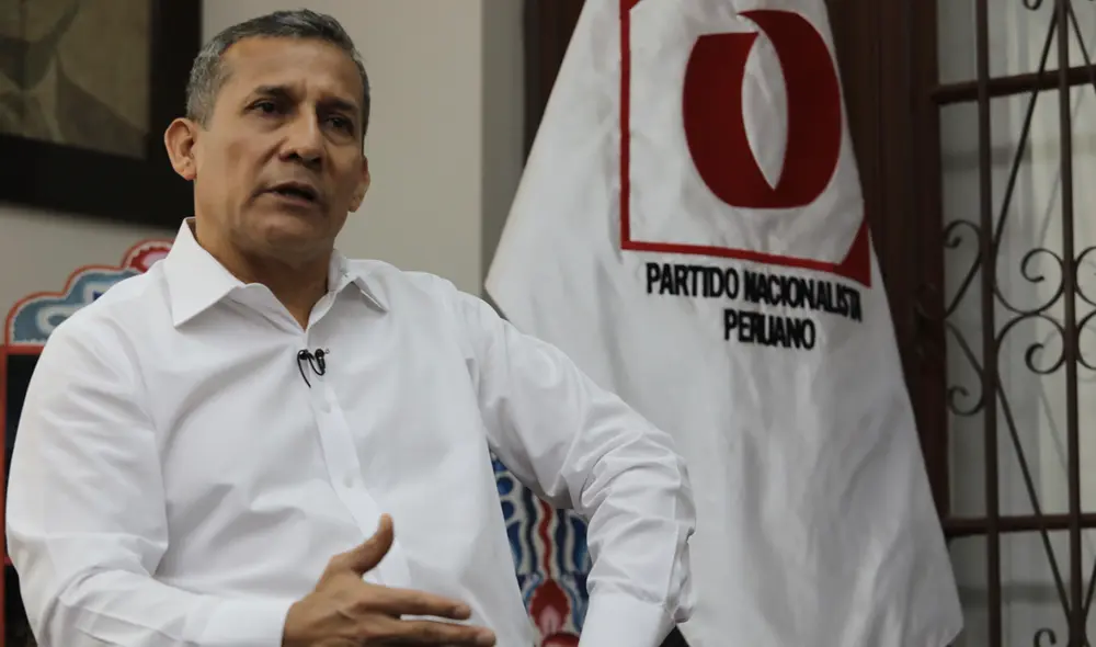 Ollanta Humala postula nuevamente a la presidencia de la República con el Partido Nacionalista. Foto: Jorge Cerdan/La República
