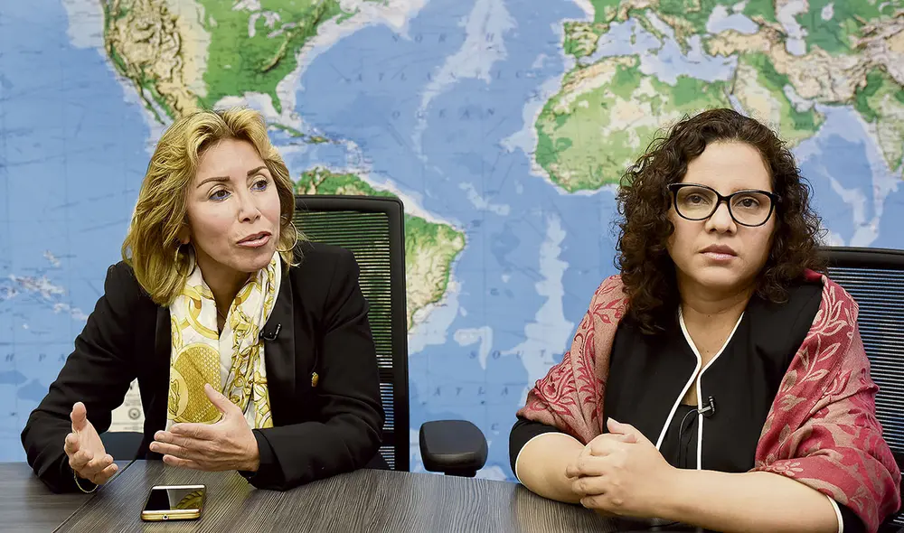 Juntas, Rocío Sánchez y Sandra Castro descubrieron la red de corrupción judicial "Cuellos Blancos del Puerto". Desunidas, han quedado fuera del caso. Foto: difusión