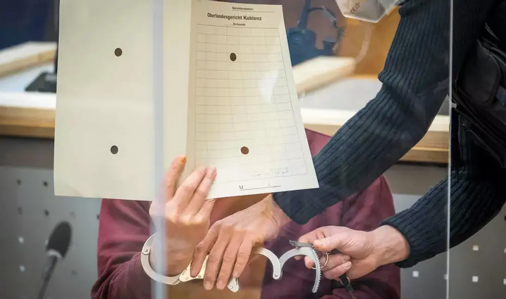 A Eyad al Gharib se le imputaba complicidad en el transporte de prisioneros en la ciudad de Duma y la aplicación sistemática de tortura en un centro de detención conocido como Al Khatib. Foto: AFP A Eyad al Gharib se le imputaba complicidad en el transporte de prisioneros en la ciudad de Duma y la aplicación sistemática de tortura en un centro de detención conocido como Al Khatib. Foto: AFP