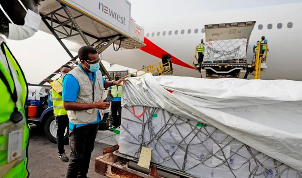 Ghana recibe vacunas anti-COVID-19 luego de reportar 80.700 contagios y más de 580 decesos. Foto: Unicef