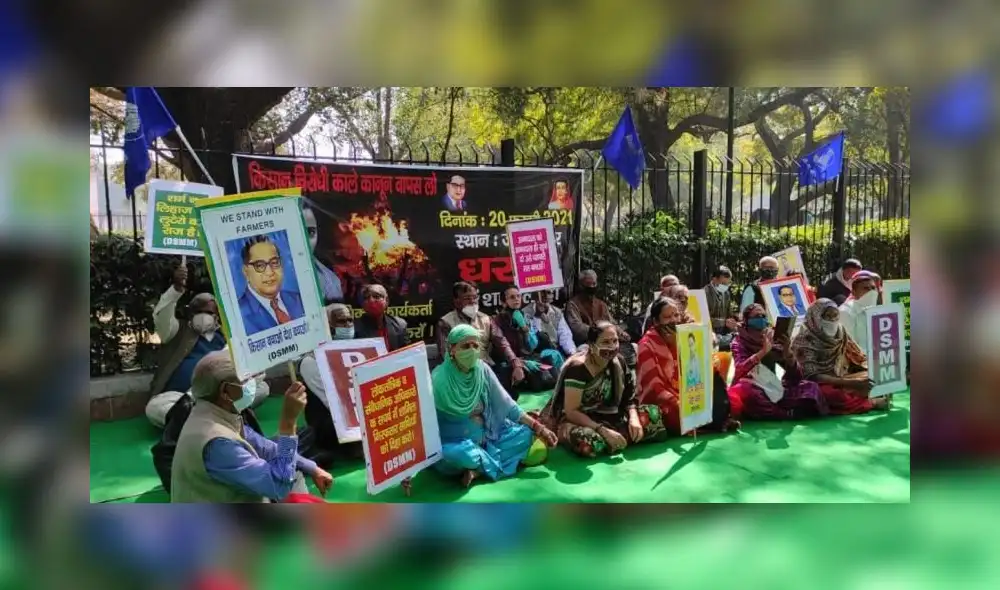 El feminicidio de las adolescentes desató protestas por la misoginia, violencia género y los continuos ataques contra los dalits. Foto: EFE