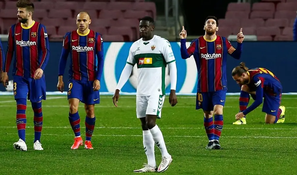 Barcelona sumó 13 partidos seguidos sin perder en LaLiga gracias al doblete de Messi. Foto: EFE Barcelona sumó 13 partidos seguidos sin perder en LaLiga gracias al doblete de Messi. Foto: EFE