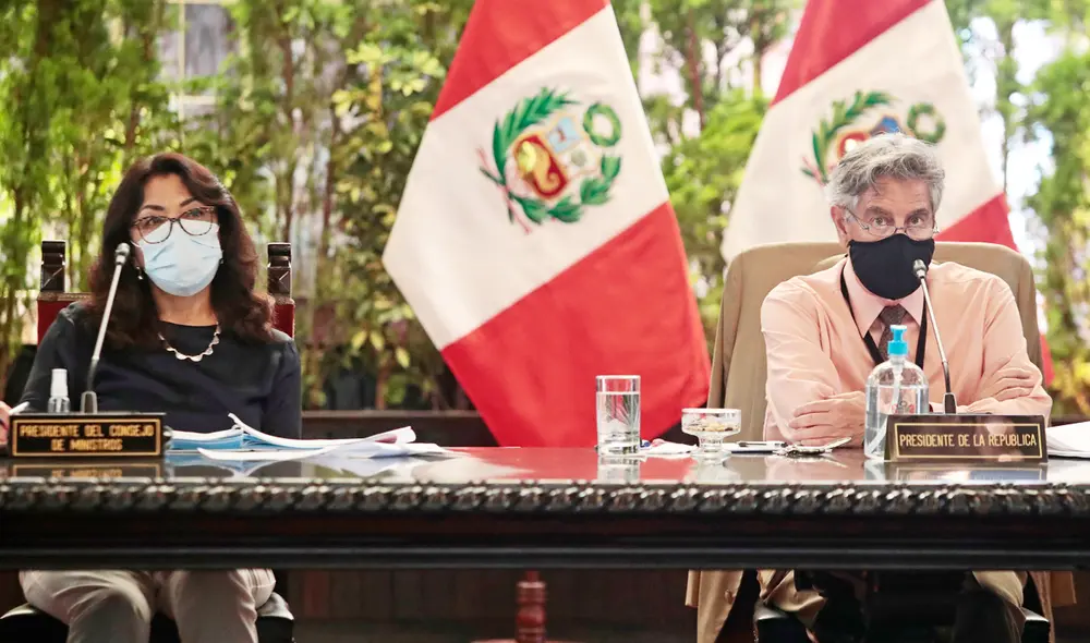 Francisco Sagasti participa en la toma de decisiones sobre las medidas en medio de la segunda ola de la COVID-19. Foto: PCM Francisco Sagasti participa en la toma de decisiones sobre las medidas en medio de la segunda ola de la COVID-19. Foto: PCM