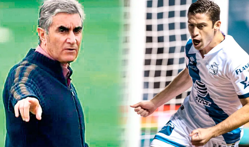 Santiago Ormeño milita actualmente en el Puebla de México. Foto: composición La República