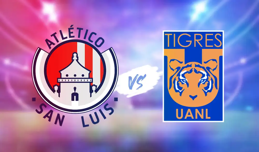 Atlético San Luis y Tigres por la Liga MX. Foto: Composición Giselle Ramos/La República