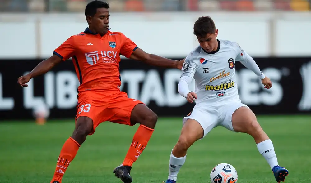 César Vallejo y Caracas se miden en la fase previa de la Copa Libertadores 2021. Foto: Twitter