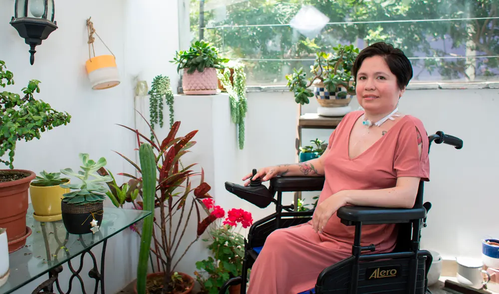 En febrero de 2020, Ana Estrada presentó una demanda de amparo a fin de que se reconozca su derecho a una muerte digna. Foto: Antonio Melgarejo/La República