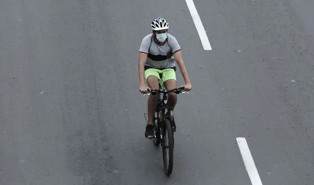 Ciudadanos no podrán salir a correr ni andar en bicicleta por dos domingos. Foto: John Reyes Mejía / La República Ciudadanos no podrán salir a correr ni andar en bicicleta por dos domingos. Foto: John Reyes Mejía / La República