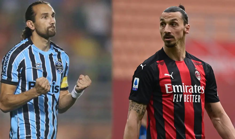 Zlatan Ibrahimović es delantero del AC Milan. Foto: AFP