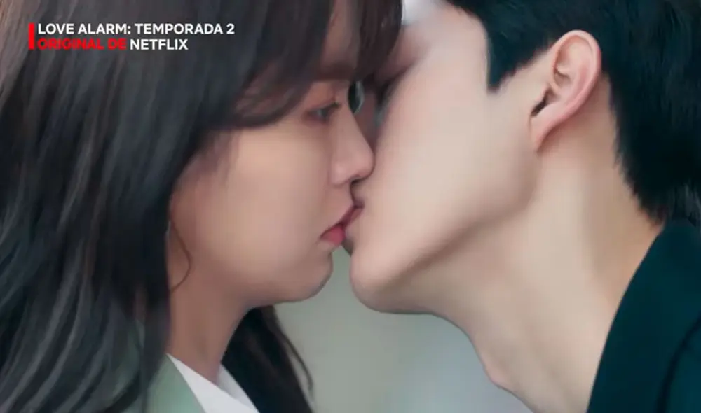 Primer teaser de Love alarm 2 muestra beso de Song Kang y Kim So Hyun. Foto: Netflix Primer teaser de Love alarm 2 muestra beso de Song Kang y Kim So Hyun. Foto: Netflix