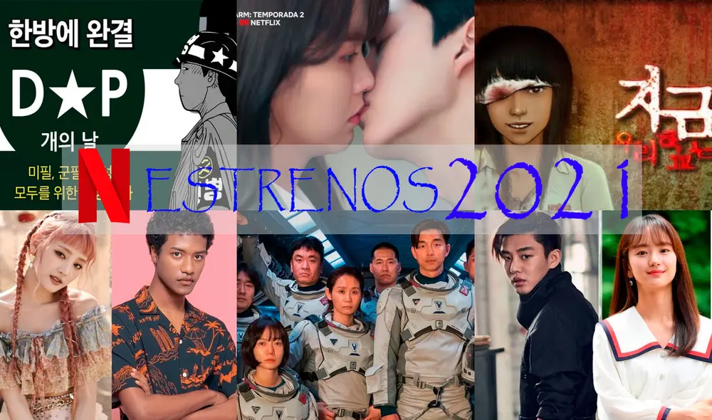 Revisa la lista de los estrenos programados para este año en Netflix. Foto: composición LR