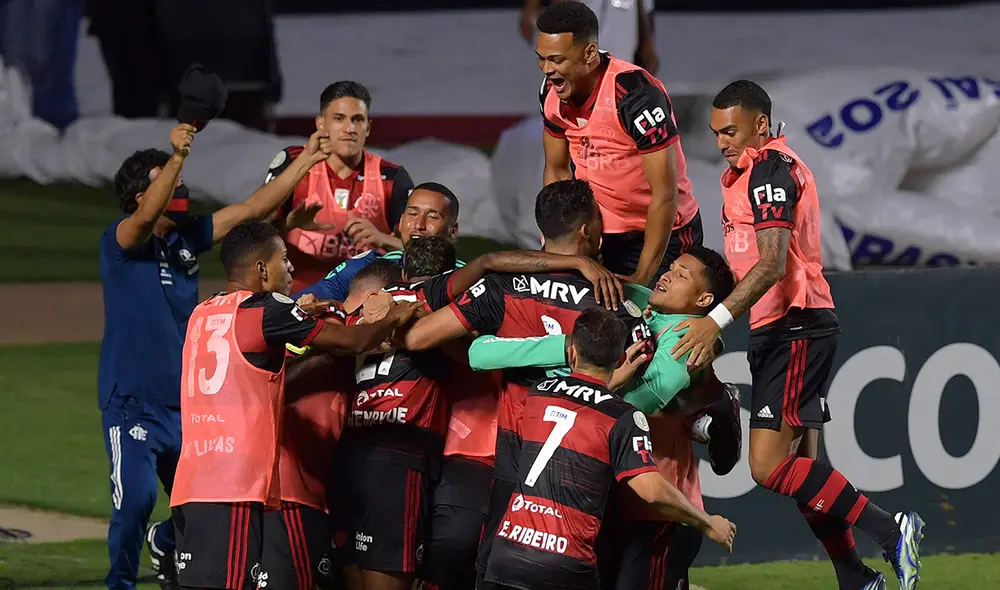 Flamengo terminó líder de la tabla del Brasileirao, solo un punto por encima de Internacional. Foto: AFP Flamengo terminó líder de la tabla del Brasileirao, solo un punto por encima de Internacional. Foto: AFP