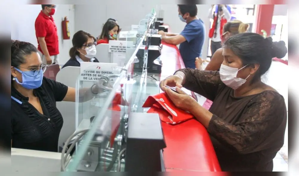 Este viernes 26 de febrero comenzó la entrega mediante cuentas bancarias. Foto: difusión