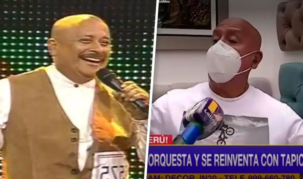 El cantante tenía una orquesta musical. Sin embargo, por la suspensión de shows debido a la pandemia buscó otro tipo de ingresos. Foto: captura/Latina