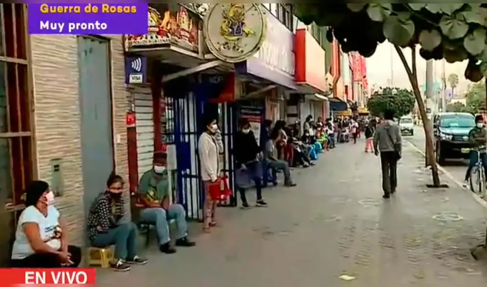 Personas desconocían fecha de cobro del bono. Foto: captura/Latina Personas desconocían fecha de cobro del bono. Foto: captura/Latina
