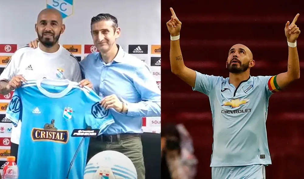 Riquelme llega procedente del Bolívar. Foto: composición Sporting Cristal/AFP