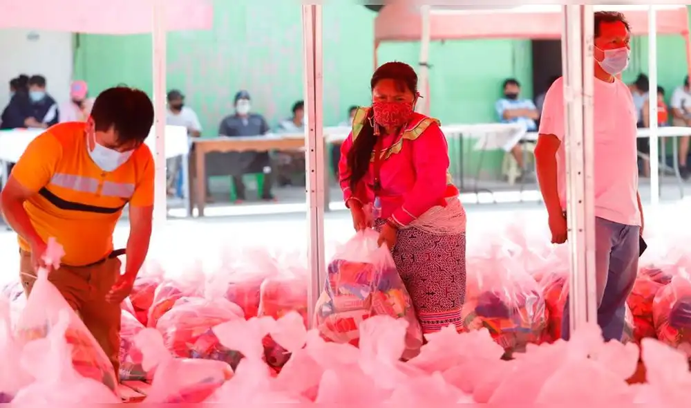 Midis apoyó a las ollas comunes. Foto: difusión