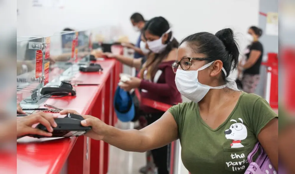 Este viernes 26 de febrero comenzó el pago a las familias con cuentas bancarias. Foto: difusión