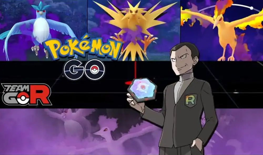 Zapdos, Moltres y Articuno son los nuevos pokémon oscuros. Foto: Niantic