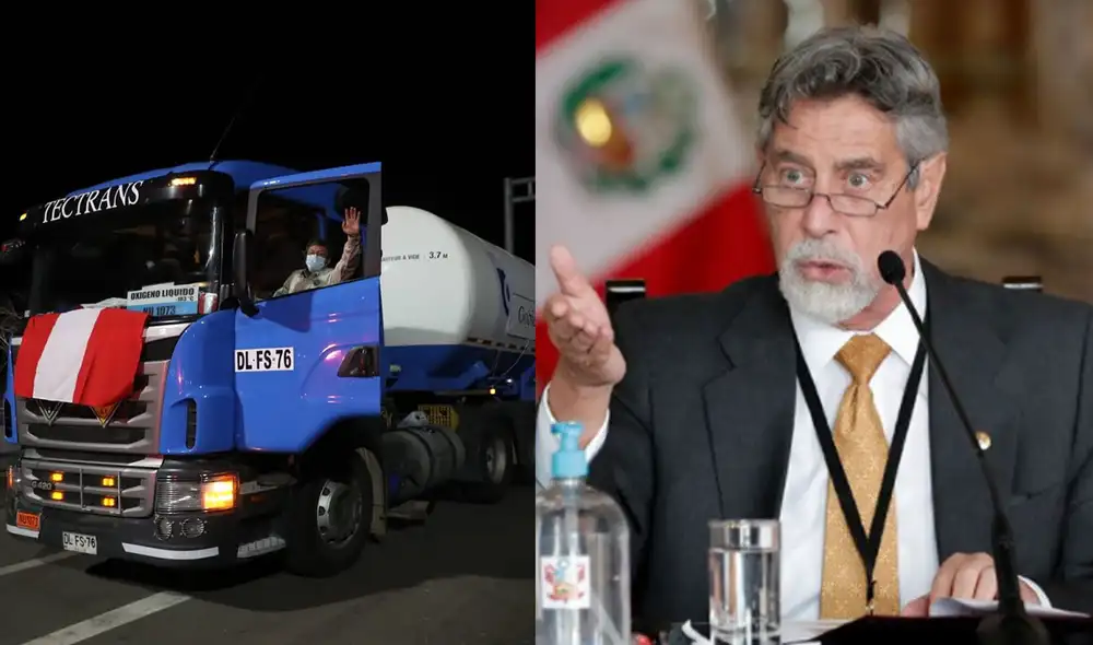 Gobierno logró un acuerdo con Chile por 40 toneladas de oxígeno semanal. Foto: composición / La República