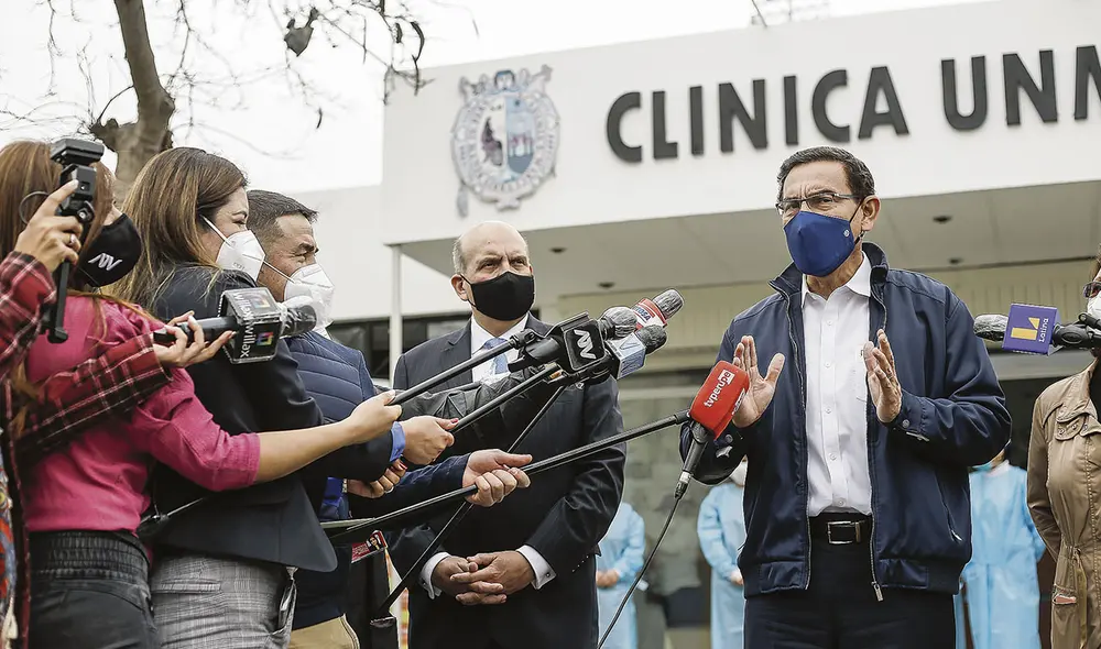 El expresidente Martín Vizcarra fue el primero en aceptar la propuesta de los chinos para vacunarse "para dar confianza a la población peruana". Nunca lo hizo público. Foto: Antonio Melgarejo/La República