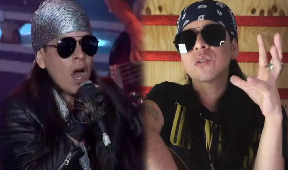 ‘Axl Rose’ señala que la producción de Yo soy no le dio la copia de su contrato. Foto: captura Latina, César Osorio/Facebook