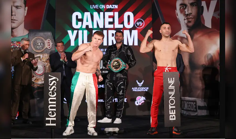 Los canales de transmisión para ver Canelo Álvarez vs. Yildirim dependerán del servicio de cable que tengas contratado. Foto: Matchroom/EFE Los canales de transmisión para ver Canelo Álvarez vs. Yildirim dependerán del servicio de cable que tengas contratado. Foto: Matchroom/EFE