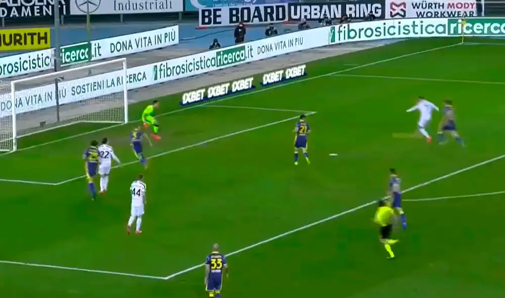 Cristiano Ronaldo suma 19 goles en la presente edición de la Serie A. Foto: captura de ESPN Cristiano Ronaldo suma 19 goles en la presente edición de la Serie A. Foto: captura de ESPN