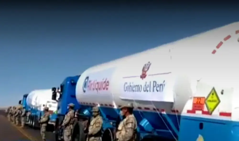 Cargamento llegó el viernes 26 de febrero al Perú. Foto: captura de Canal N