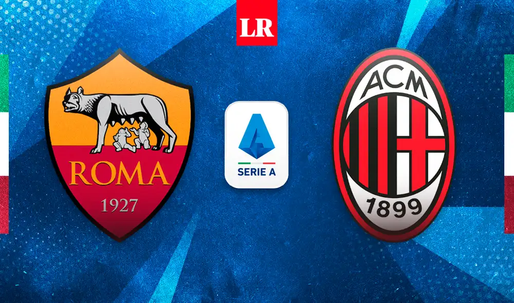 AS Roma y AC Milan se miden en la jornada 24 del fútbol italiano. Foto: composición de Fabrizio Oviedo / La República AS Roma y AC Milan se miden en la jornada 24 del fútbol italiano. Foto: composición de Fabrizio Oviedo / La República