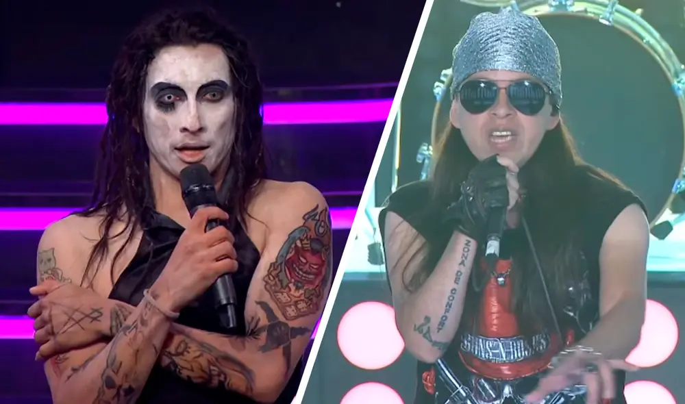 Mike Bravo 'Marilyn Manson' se refirió a lo dicho por 'Axl Rose' y pidió siempre resaltar lo bueno de uno. Foto: Yo soy / Latina