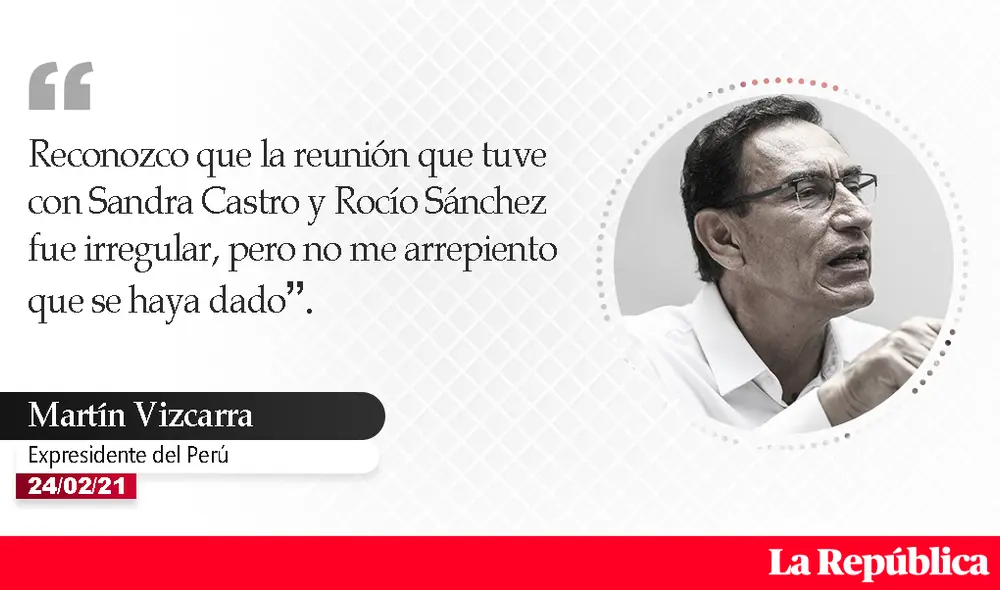 Martín Vizcarra aseguró que solo se limitó a brindar protección requerida a ambas fiscales. Foto: composición/La República Martín Vizcarra aseguró que solo se limitó a brindar protección requerida a ambas fiscales. Foto: composición/La República