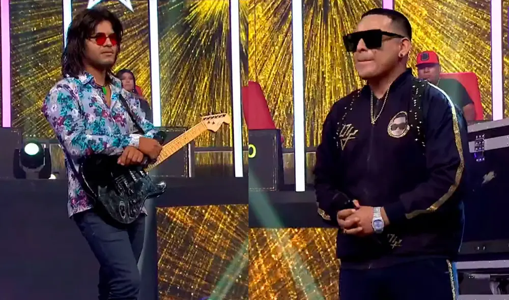 ‘Daddy Yankee’ interpretó un remix de “Rompe” y “Shaky shaky”, mientras que ‘Marcelo Motta’ impresionó al cantar “Pan con mantequilla”. Foto: captura Latina