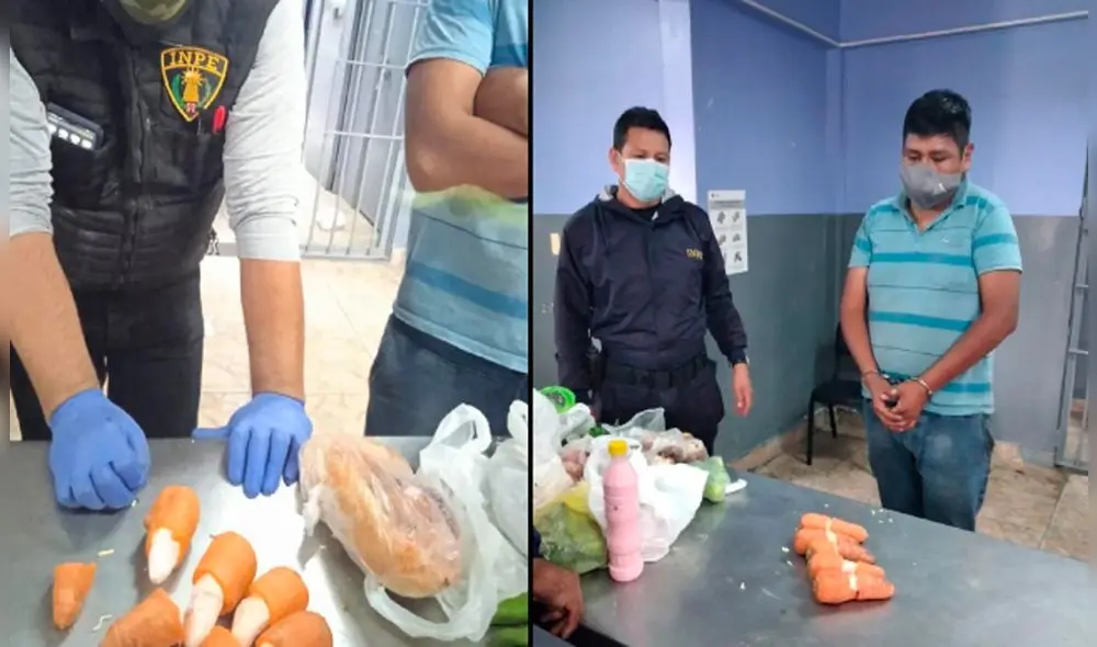 Intervenido fue puesto a disposición de la Policía Nacional. Foto: INPE Intervenido fue puesto a disposición de la Policía Nacional. Foto: INPE