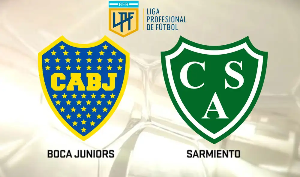 Boca Juniors y Sarmiento juegan este domingo por la fecha 3 del grupo B de la Liga Profesional de Fútbol. Foto: composición de La República
