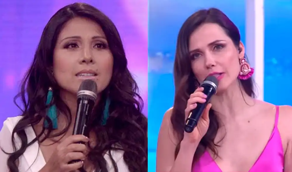 Tula Rodriguez y Maju Mantilla fueron puestas en cuarentena. Foto: captura En Boca de Todos / América Televisión