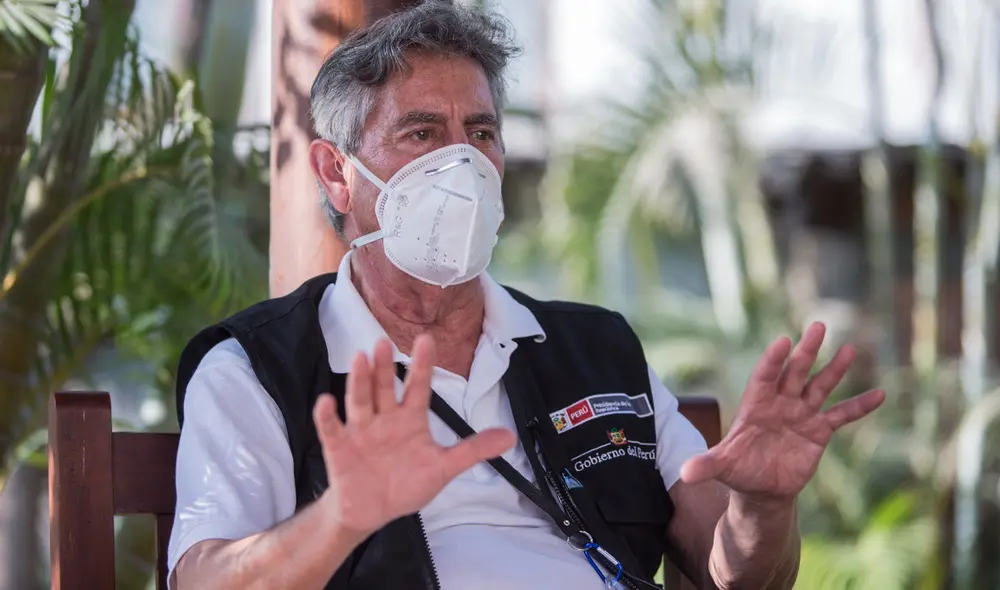 El mandatario también reconoció que el Perú debe ampliar su capacidad de vacunación en las próximas semanas. Foto: Antonio Melgarejo / La República