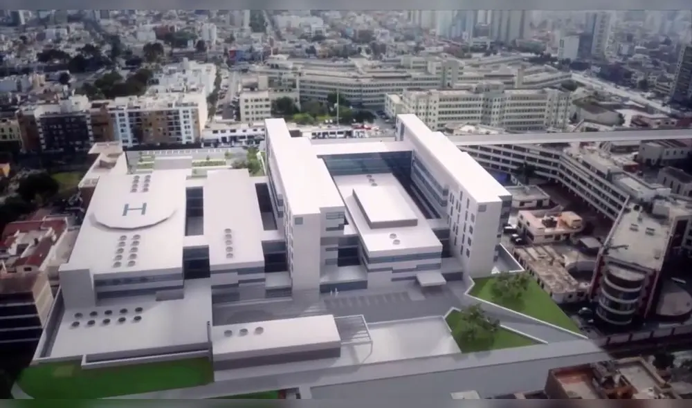 Fuentes dentro de la constructora aseguraron a un programa televisivo que el equipamiento del hospital ya se encuentra listo. Foto: captura YouTube