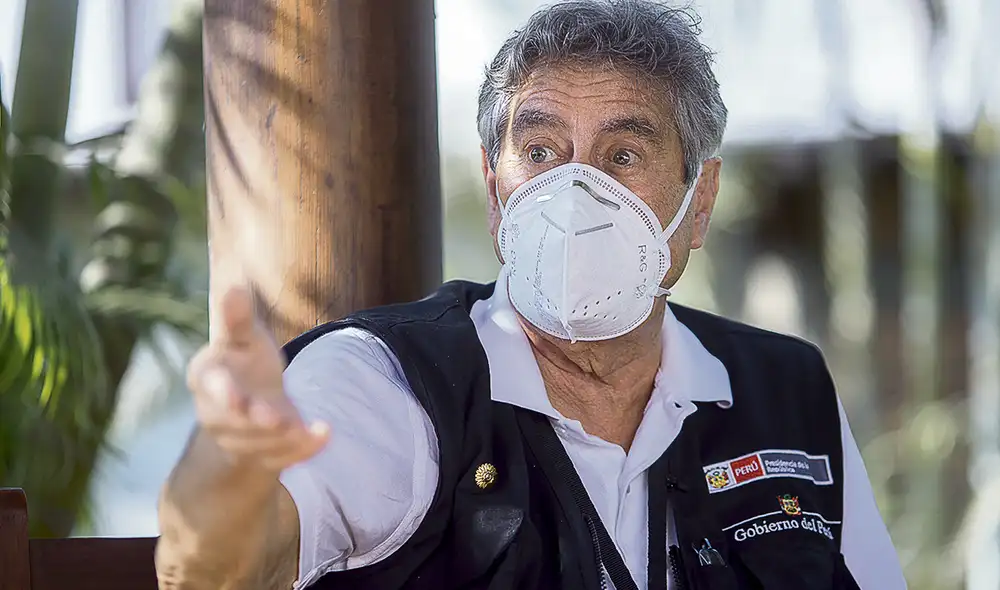 Precisión. El presidente señaló que Pfizer y Sinopharm no están negociando con los privados. Foto: Antonio Melgarejo/La República