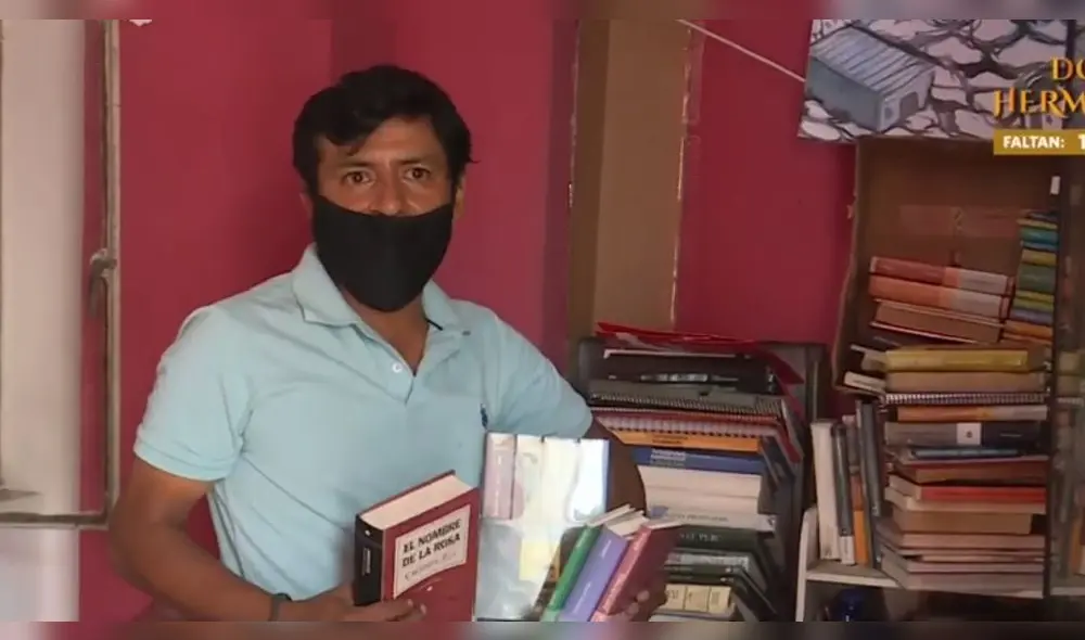 Herrada representó al Perú en el Salón del Libro de Luxemburgo en el 2018. Foto: captura América Herrada representó al Perú en el Salón del Libro de Luxemburgo en el 2018. Foto: captura América