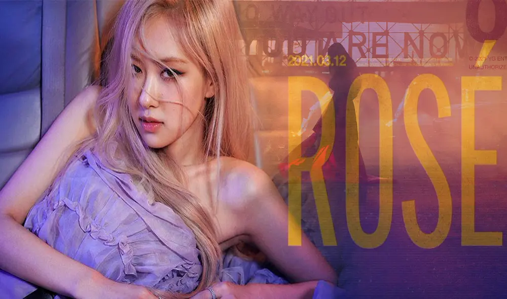 El 12 de marzo es el debut en solitario de Rosé de BLACKPINK. Foto: composición LR / YG
