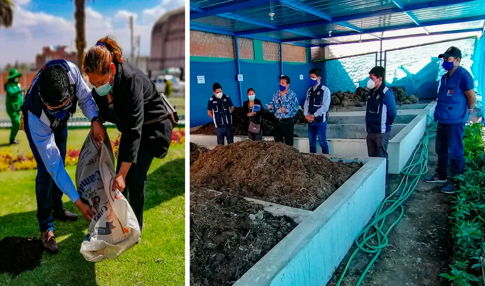 La planta permitirá reutilizar todos los desechos orgánicos que eran desperdiciados. Foto: Municipalidad de Paucarpata La planta permitirá reutilizar todos los desechos orgánicos que eran desperdiciados. Foto: Municipalidad de Paucarpata