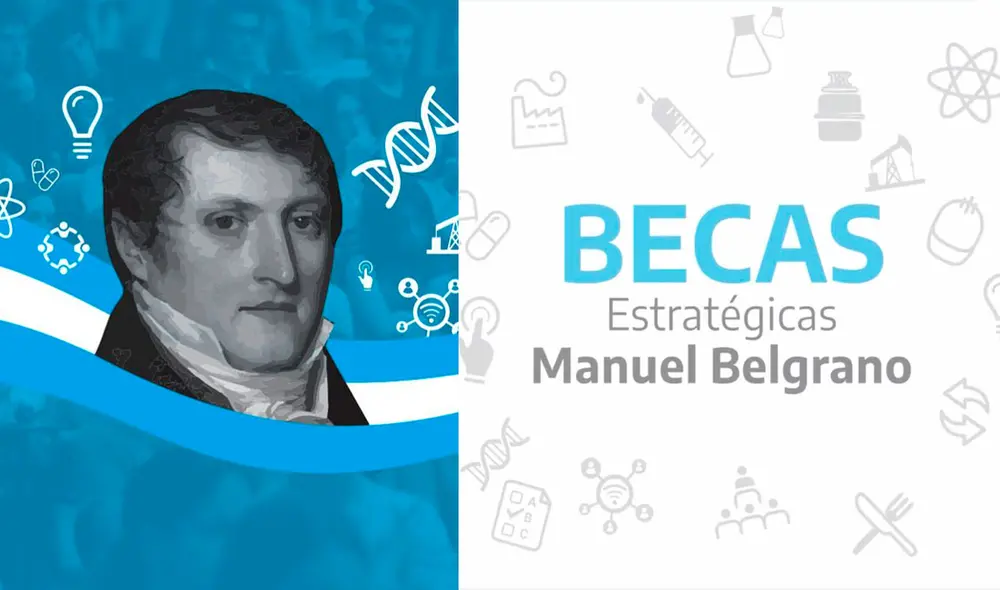 Las Becas Manuel Belgrano tendrán una duración de 12 meses y el monto mensual estará cerca de los 20.000 pesos. Foto: composición/Ministerio de Educación de la Nación