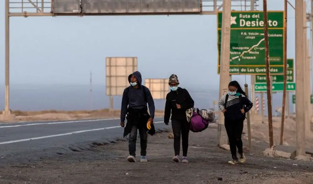 Es el primero de cuatro Centros de Convivencia Solidarios Transitorios para Migrantes. Foto: AFP Es el primero de cuatro Centros de Convivencia Solidarios Transitorios para Migrantes. Foto: AFP