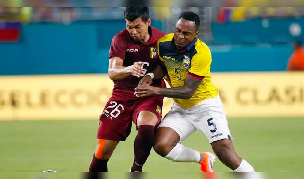 Venezuela vs Ecuador juegan el próximo 25 de marzo. Foto: AFP